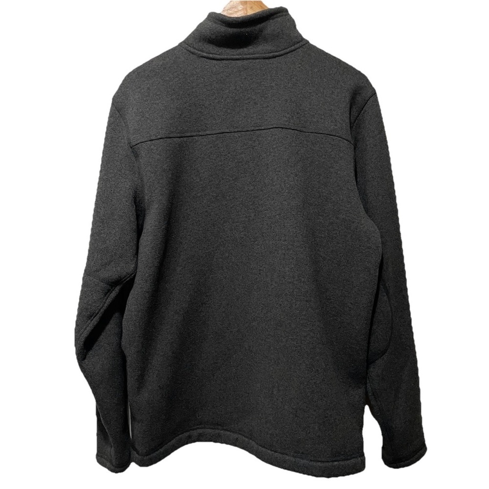The North Face Men’s Large Gray 1/4 Zip Sweater Fleece Casual Activewear - Picture 5 of 7